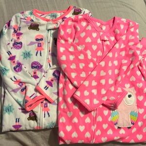 Simple Joys by Carter toddler fleece pajama bundle